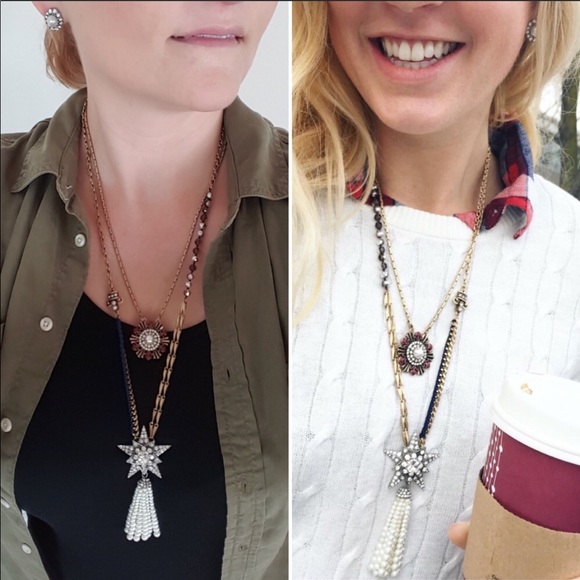 🆕 Souviens 2-Row Convertible Necklace c+i N492SGP